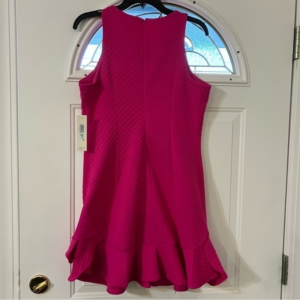 Ediza J hot pink career dress size 8 - Picture 2 of 11